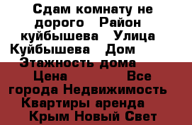 Сдам комнату не дорого › Район ­ куйбышева › Улица ­ Куйбышева › Дом ­ 112 › Этажность дома ­ 9 › Цена ­ 10 000 - Все города Недвижимость » Квартиры аренда   . Крым,Новый Свет